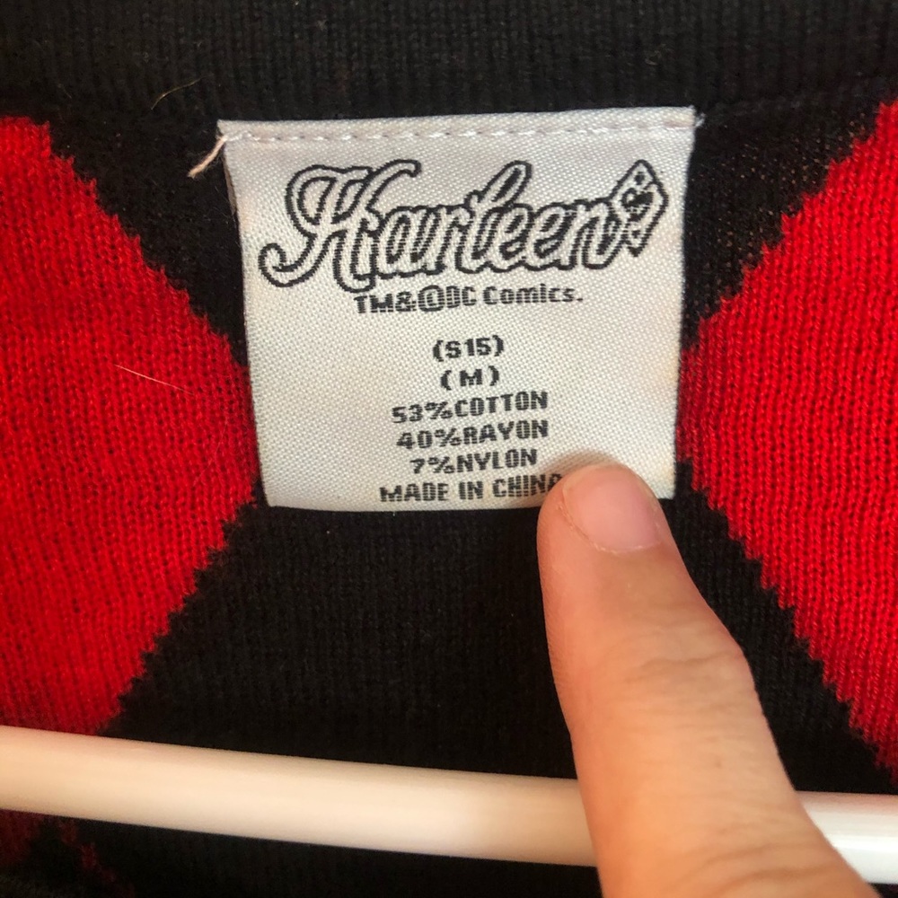 Hot Topic Harlequin Cardigan - Picture 4 of 4